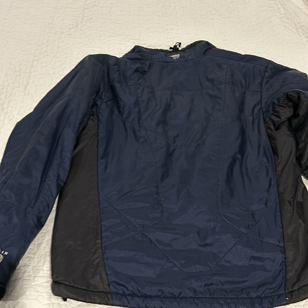 Mountain Hardware Ski Puff Jacket Large Blue Black - image 6